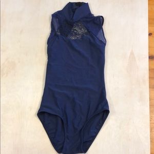 Navy Blue Ballet Leotard